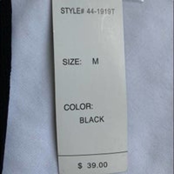 FINITY black blouse size M - Picture 5 of 7